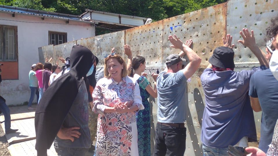 გუმათში საოკუპაციო ხაზია შექმნილი – ანა დოლიძე