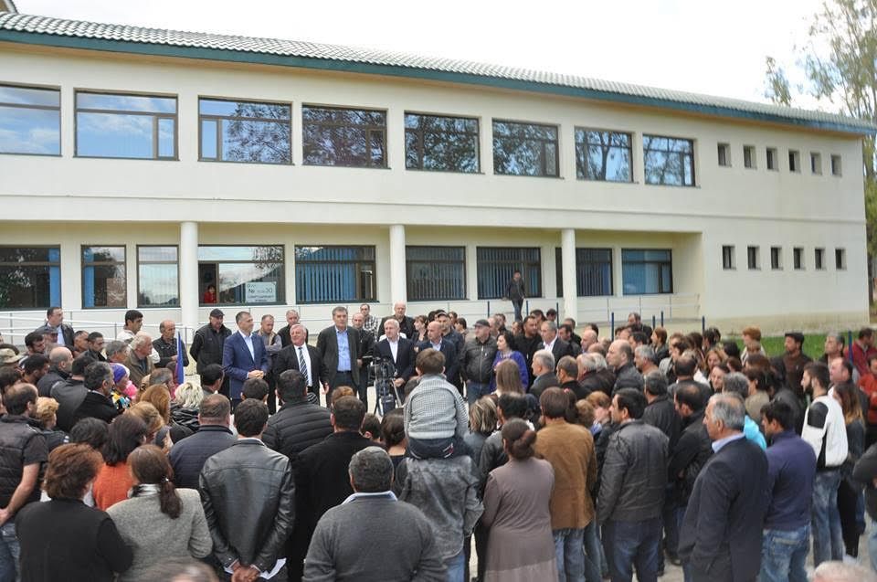 ზურაბ პატარაძე, სოზარ სუბარი და გოდერძი ჩანქსელიანი აჭარიდან ჩასახლებულებს შეხვდნენ(R)
