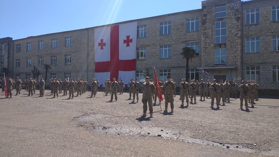 ქუთაისში მესამე ბრიგადის ბაზაზე დამოუკიდებლობის დღე  აღინიშნა