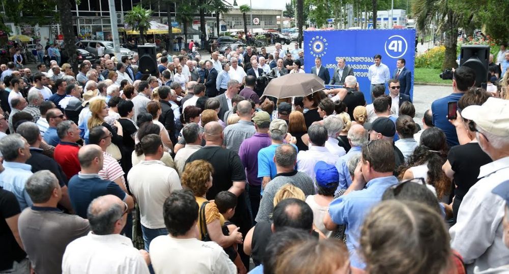 პრემიერმა მარტვილი–აბაშის ოლქში ოთარ დანელია  წარადგინა