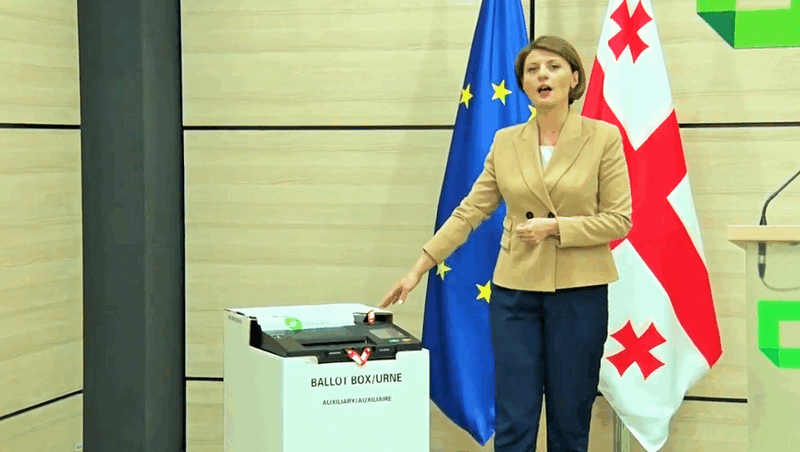 წყალტუბოსა და ტყიბულში 19 მაისის არჩევნებზე ხმებს ელექტრონულად დაითვლიან