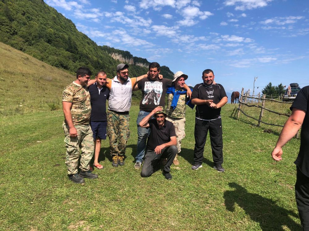 ხვამლის მთის არქეოლოგიურ ექსპედიციაში ვეტერანი სამხედროები მონაწილეობენ