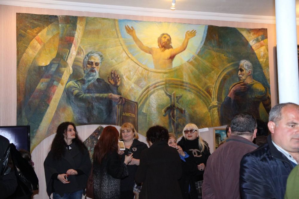 ქუთაისში გურამ გაგოშიძის სახელობის გალერეა გაიხსნა