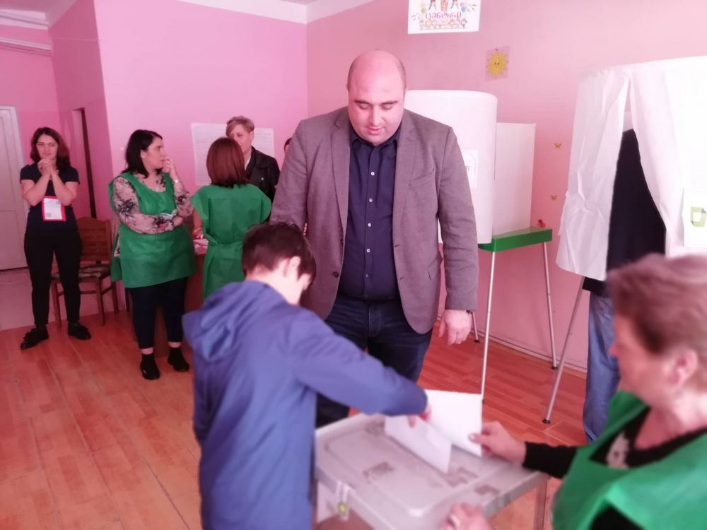 ,,ხმა მივეცი ქვეყნის ევროპულ მომავალს” -გიორგი ჭიღვარია