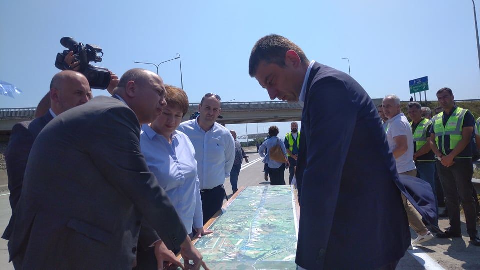 ქუთაისის შემოვლითი გზის ახალი ორზოლიანი 19 კმ-იანი მონაკვეთი გაიხსნა