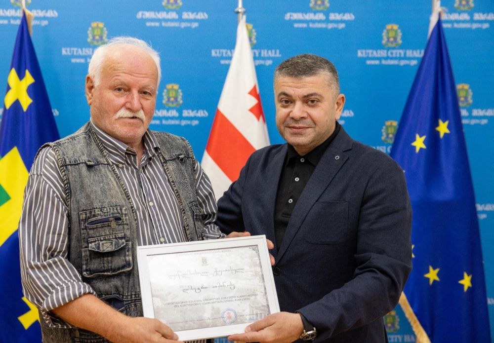 „ღვაწლმოსილი ქუთაისელის” წოდება ოთხ პიროვნებას მიენიჭა