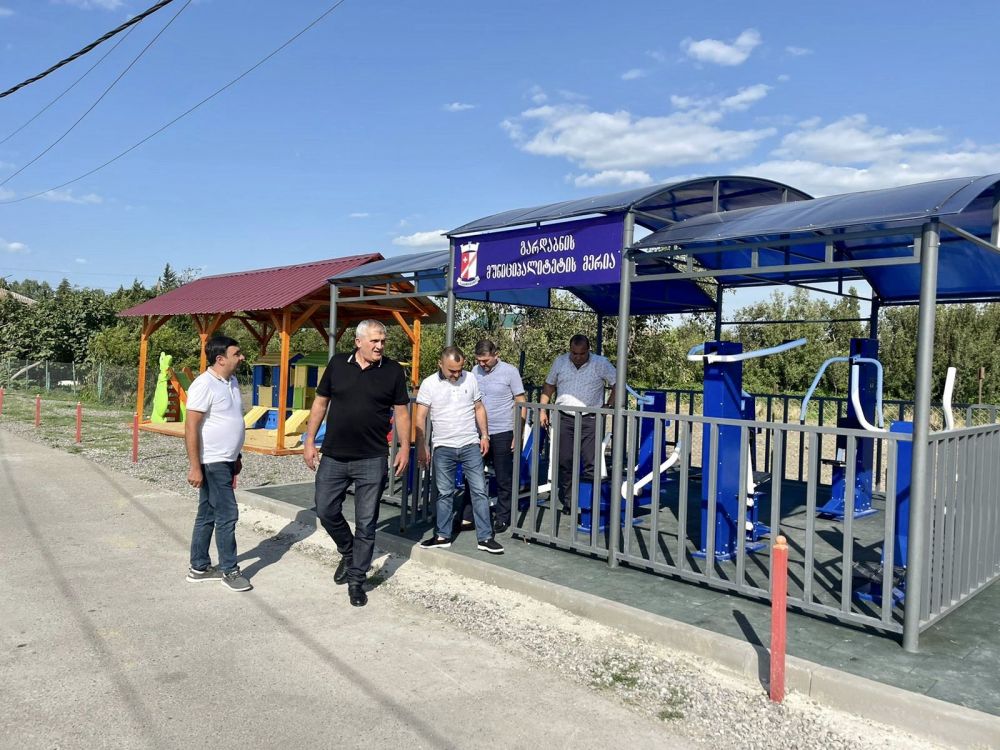 გარდაბნის მუნიციპალიტეტში ინფრასტრუქტურული პროექტები ინტენსიურად მიმდინარეობს