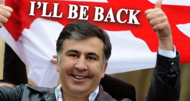 “I’ll be back” -მიხეილ სააკაშვილის ფოტო სხვადასხვა საიტზე ჰაკერულად განთავსდა
