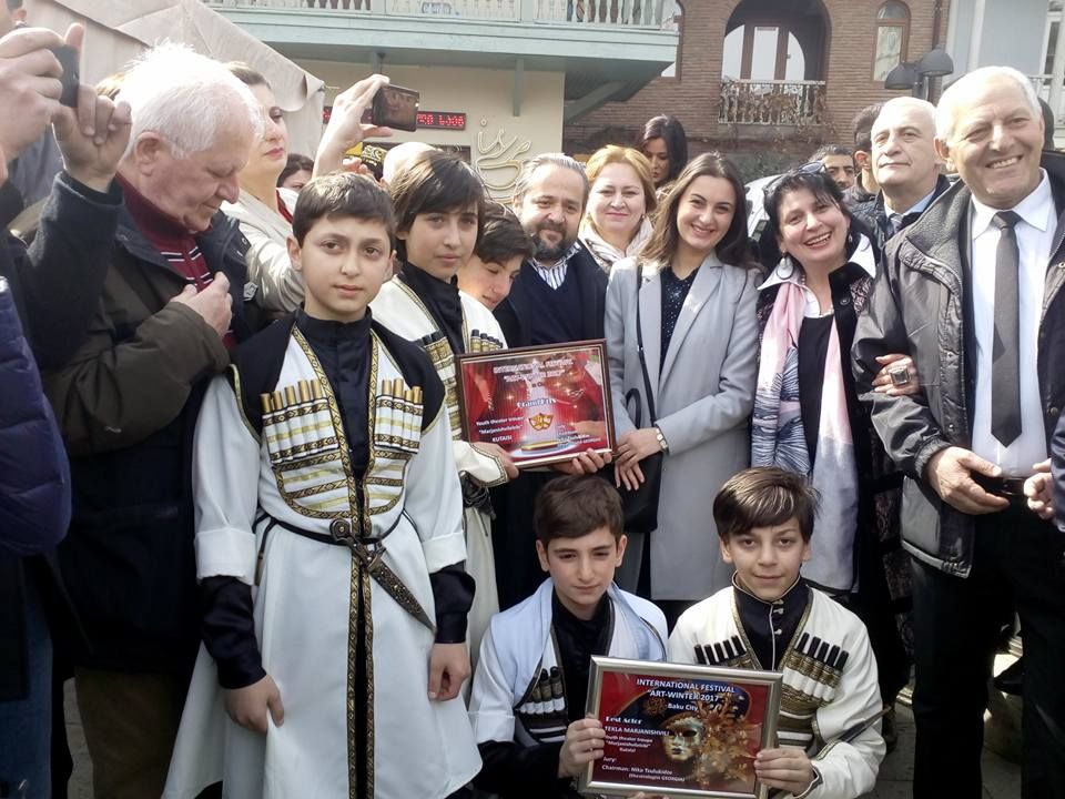 ქუთაისის ახალგაზრდული დასის “მარჯანიშვილელები” წარმატება