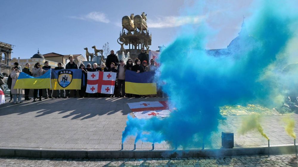 უკრაინა გაიმარჯვებს – ქუთაისში უკრაინის მხარდამჭერი აქცია გაიმართა