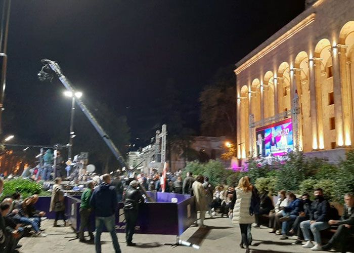 გაერთიანებული ოპოზიცია არჩევნების შედეგებს პარლამენტთან გააპროტესტებს