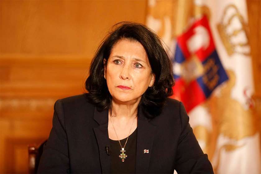 ის არის ჩვენი სინდისი, ჩვენი სახე, ჩვენი სიამაყე რეპრესიების პირისპირ – სალომე ზურაბიშვილი მზია ამაღლობელზე