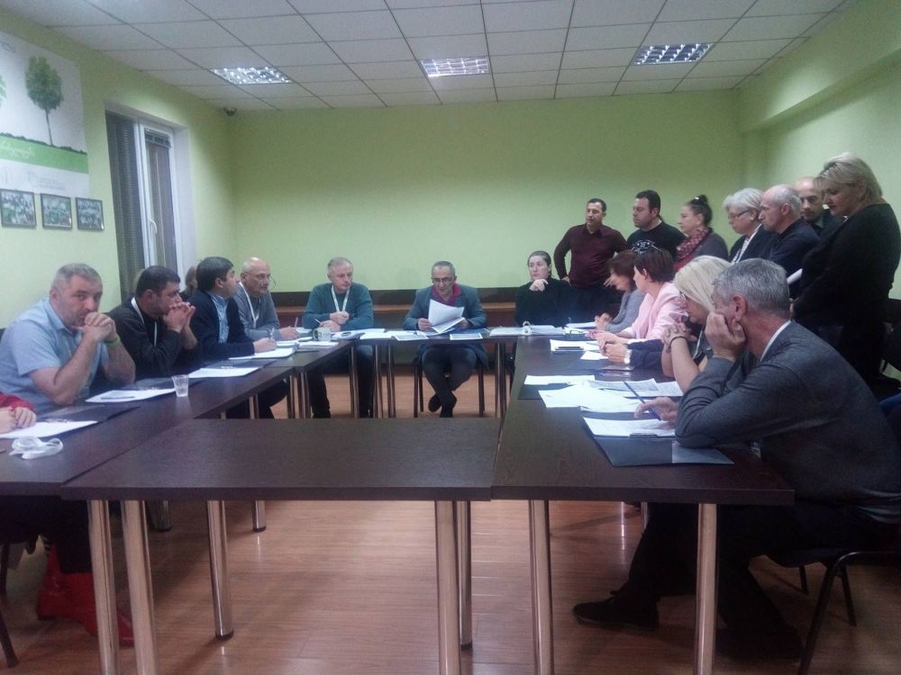 სამსონ გუგავამ საოლქო კომისია გაყალბებული არჩევნების ლეგიტიმაციაში დაადანაშაულა