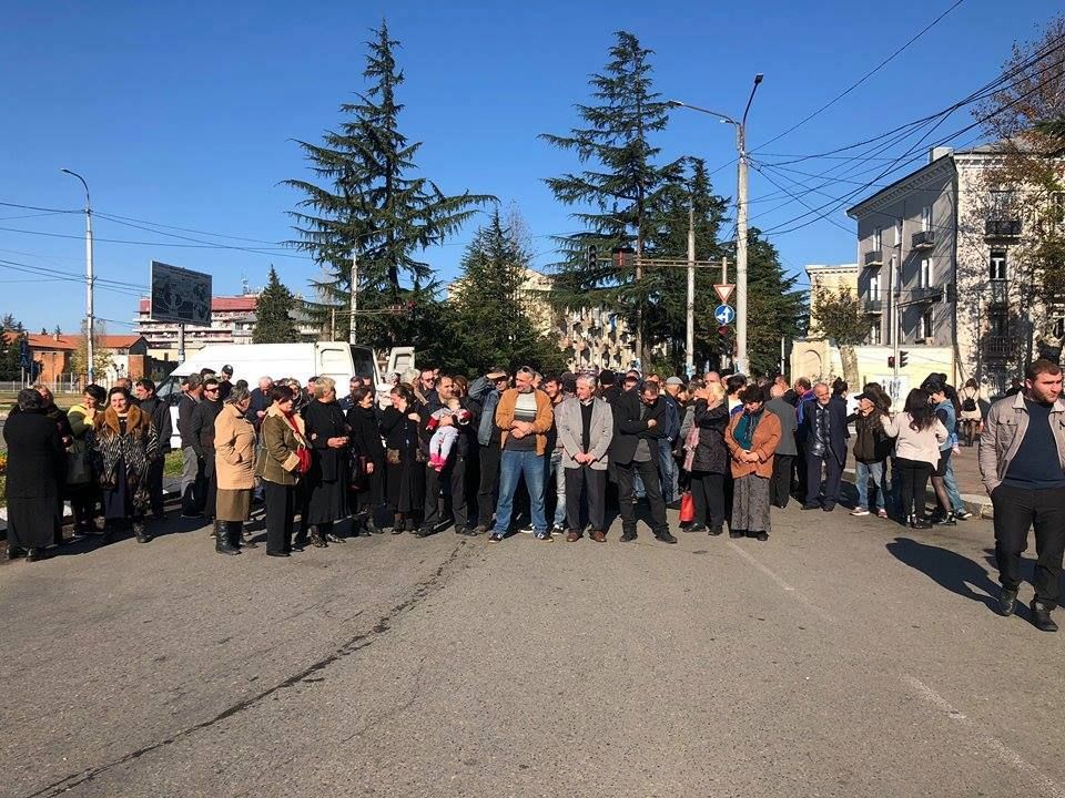 სამტრედიაში “ევროპულ საქართველოს“ 150-მდე აქტივისტი  გაემიჯნა