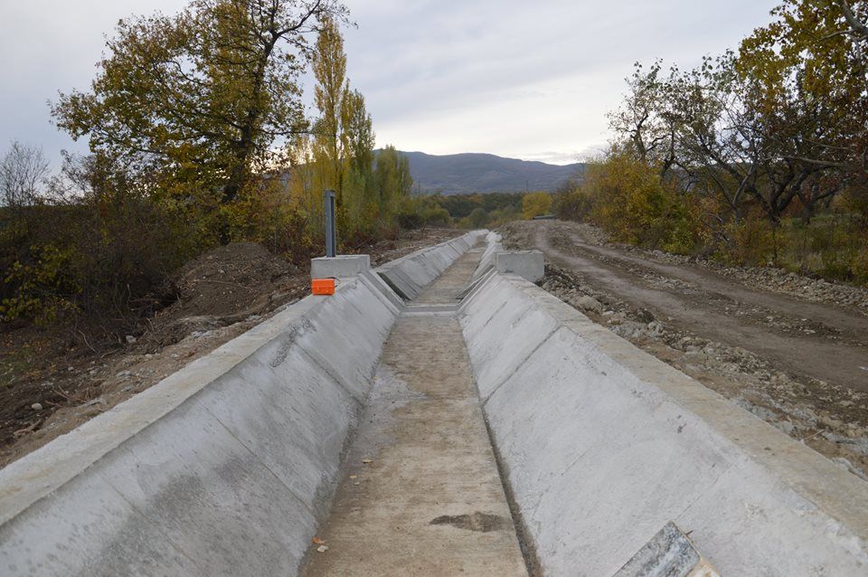 მერეთის თემის 4 სოფლის  სარწყავი წყლით უზრუნველყოფის პროექტი ხორციელდება