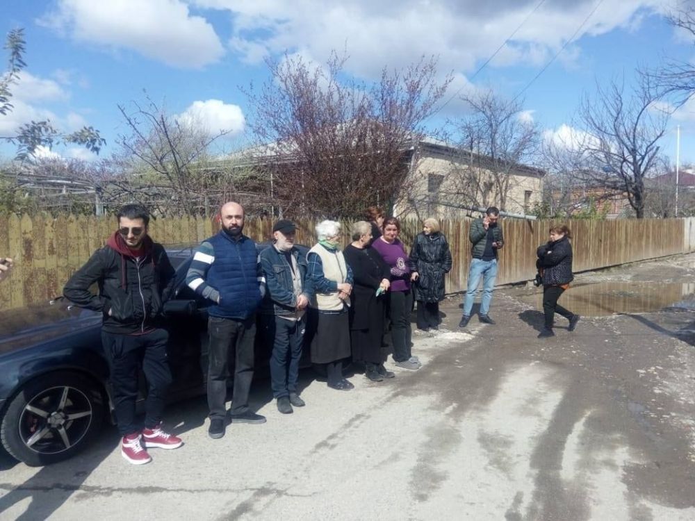 ქუთაისში, თავისუფლების ქუჩის მცხოვრებლებმა აქცია გამართეს