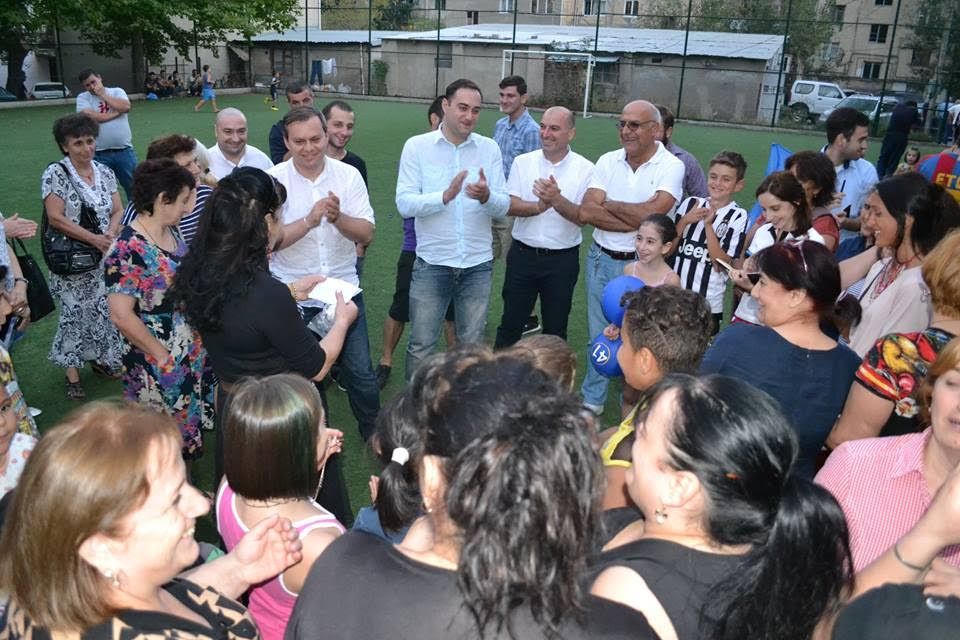 ირაკლი აბუსერიძე ვაზისუბნის მოსახლეობას შეხვდა (R)