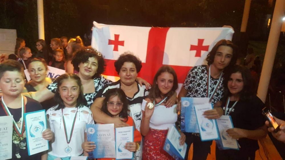 ქუთაისელმა ბავშვებმა ბულგარეთში, საერთაშორისო ფესტივალზე, პირველი ადგილი დაიკავეს