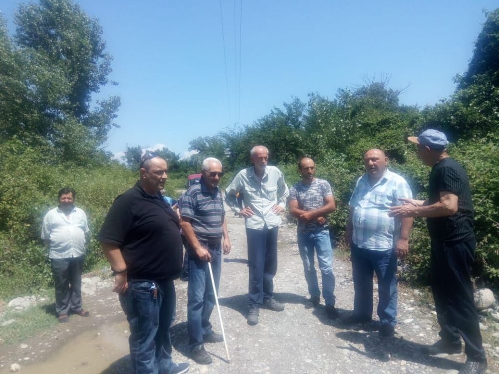 ქუთაისში, წერეთლის ქუჩის მცხოვრებლებმა აქცია გამართეს