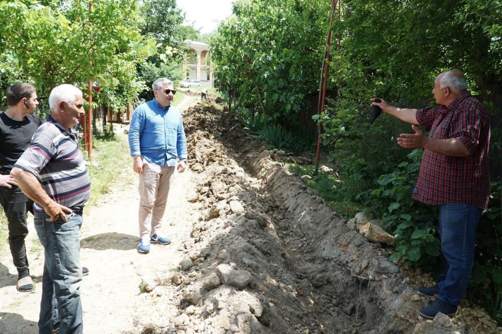 თერჯოლაში წყალმომარაგების გაუმჯობესების მიზნით სამუშაოები მიმდინარეობს