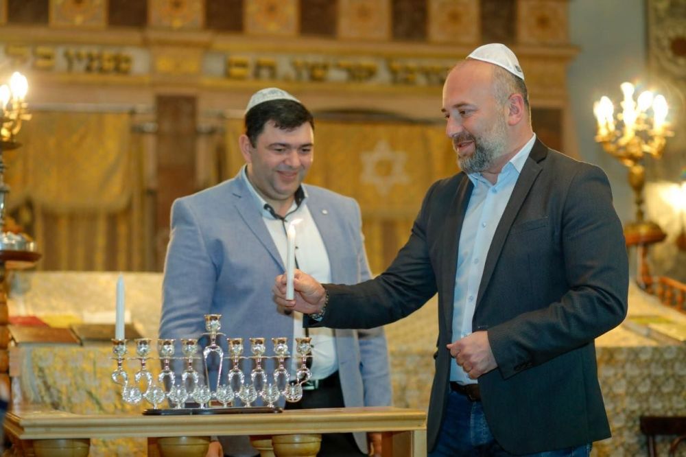 ქუთაისში მცხოვრებმა ებრაელებმა ხანუქას დღესასწაული აღნიშნეს