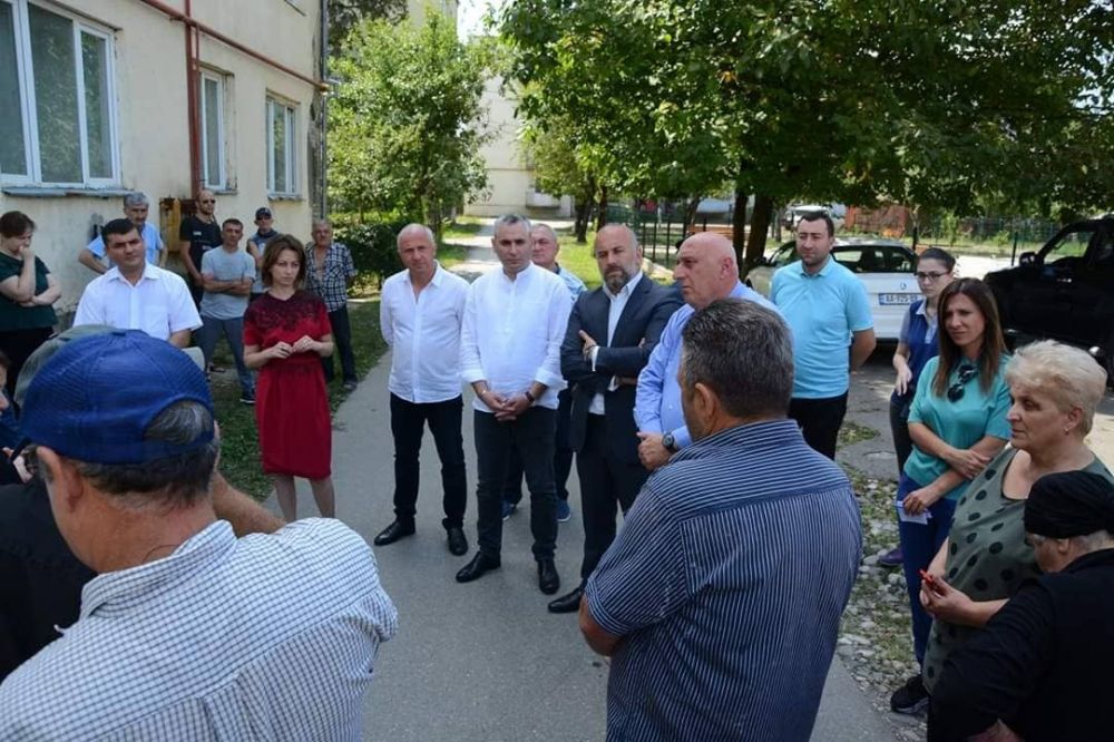 ხონში კულტურის სახლისა და სკოლამდელი დაწესებულების რეაბილიტაცია მიმდინარეობს