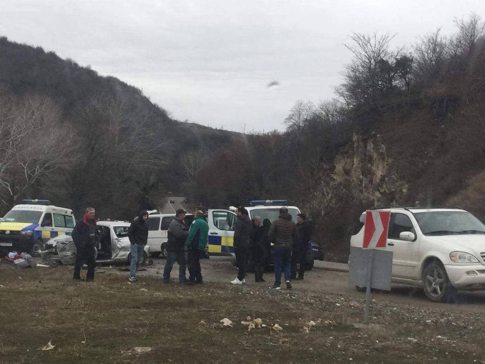 თერჯოლის მუნიციპალიტეტის სოფელ ნახშირღელეში ავტოსაგზაო შემთხვევა მოხდა