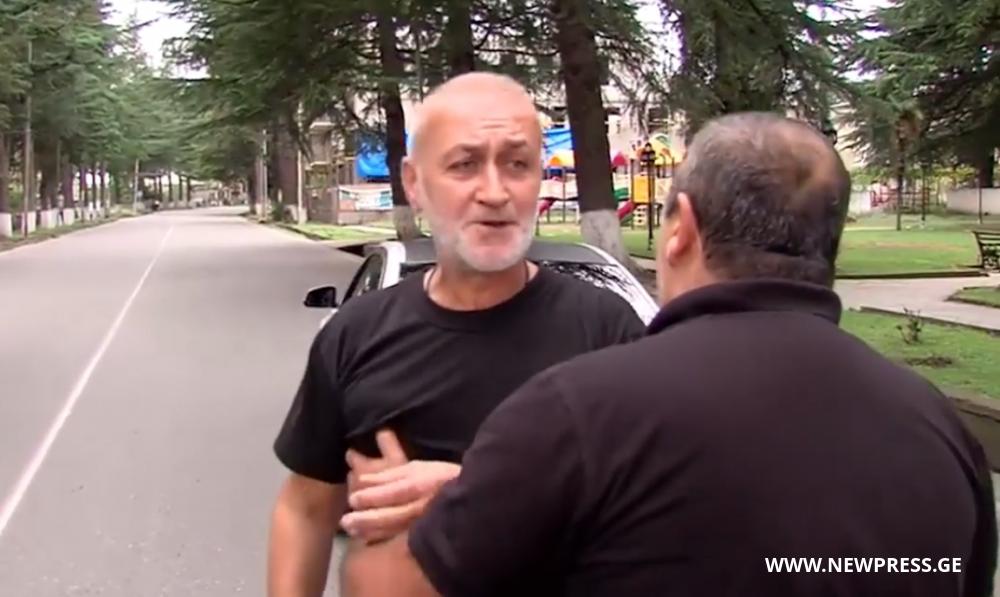 ვანში გაერთიანებული ოპოზიციის კანდიდატების წარდგენისას ინციდენტი მოხდა