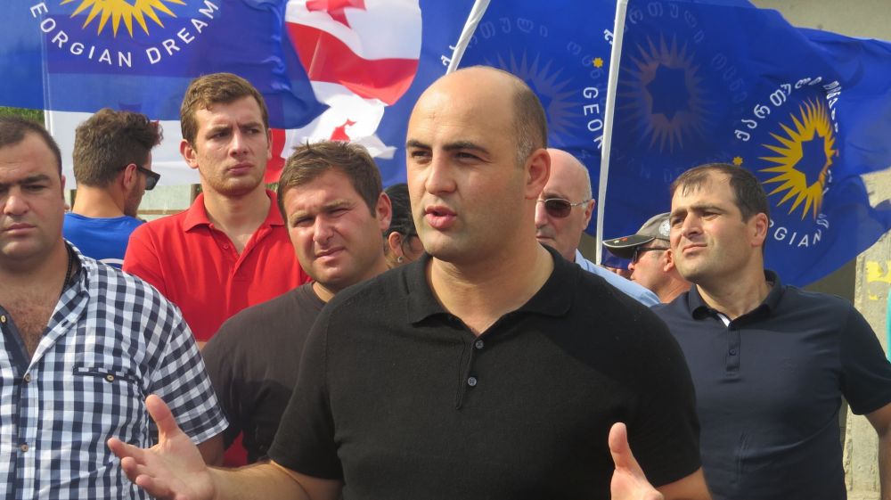 გიორგი თოთლაძე  და ირაკლი მეზურნიშვილი მოსახლეობას შეხვდნენ(R)