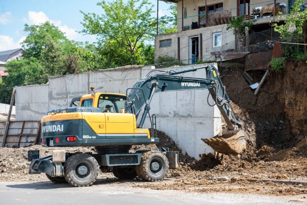 ქუთაისში, წერეთლის ქუჩაზე საყრდენი კედლის მშენებლობაზე 247 ათასი ლარი დაიხარჯება