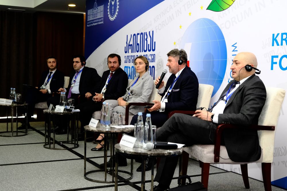 საქართველოს რკინიგზამ „კრინიცას ეკონომიკურ ფორუმში“ მიიღო მონაწილეობა