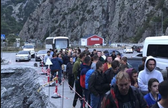 შსს – 10 დღეში საქართველოში რუსეთის 78 742 მოქალაქე შემოვიდა, ხოლო  62 120 გავიდა