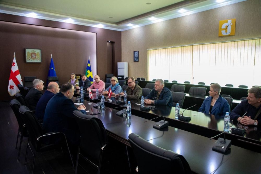 იმერეთში სახელმწიფო რწმუნებულმა  ლატვიის დელეგაცია მიიღო
