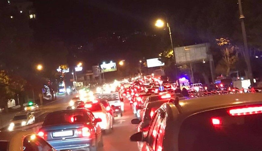 ცესკოს შენობასთან აქციის მონაწილეების დასაშლელად წყლის ჭავლი და გაზი გამოიყენეს