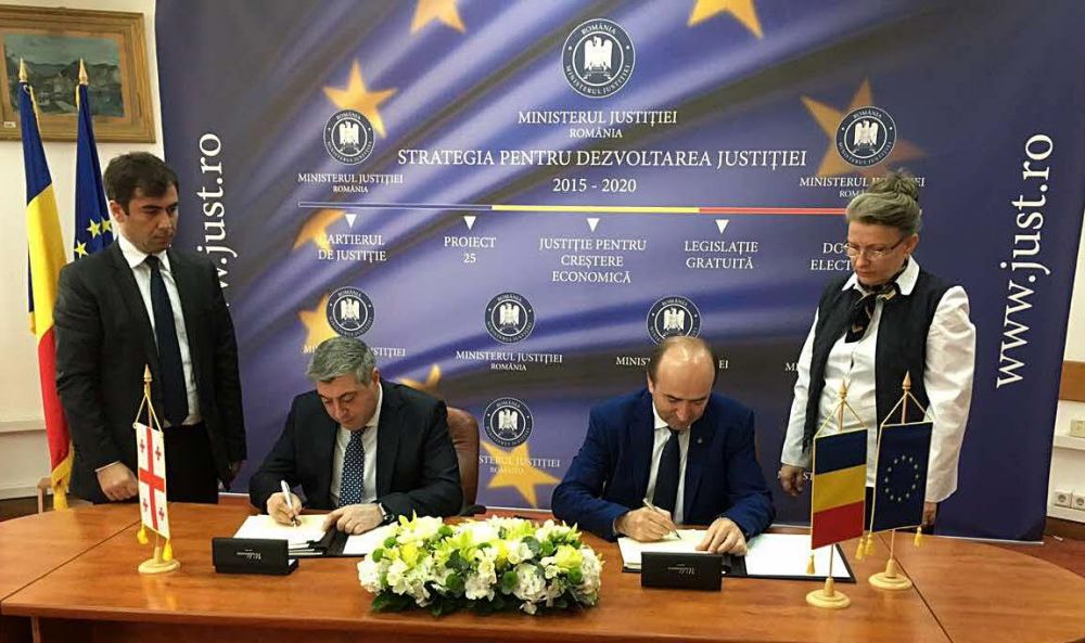 საქართველოს სასჯელაღსრულებისა და  რუმინეთის იუსტიციის სამინისტროებს შორის  მემორანდუმი  გაფორმდა