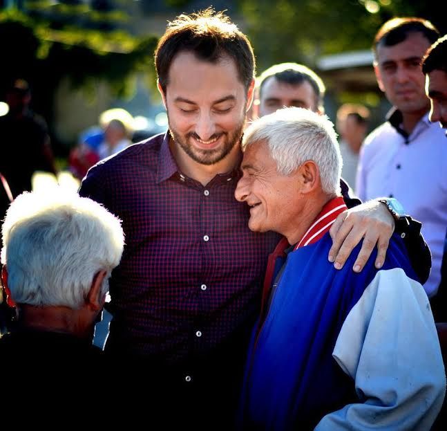 ირაკლი მეზურნიშვილი და გიორგი თოთლაძე მოსახლეობას შეხვდნენ (R)
