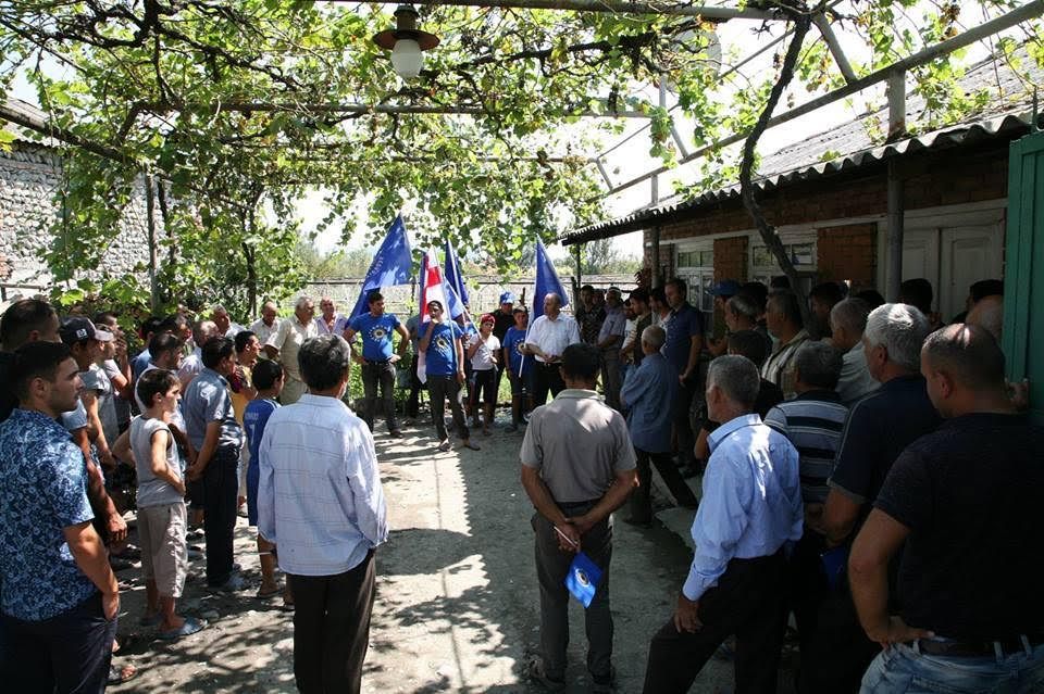 გურამ მაჭარაშვილი  მოსახლეობასთან შეხვედრებს განაგრძობს(R)
