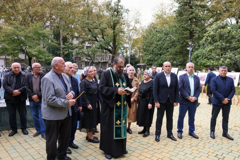 ქუთაისში აფხაზეთში დაღუპული გმირების ხსოვნას პატივი მიაგეს